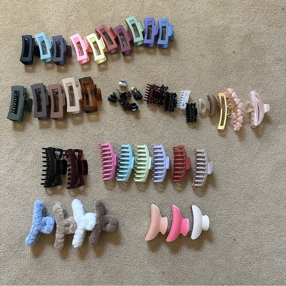 Claw Clips ($5 each)